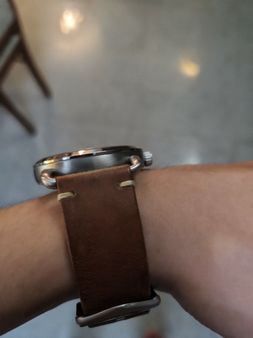 Emerald Green Dial Fossil Watch, Men's Fashion, Watches & Accessories