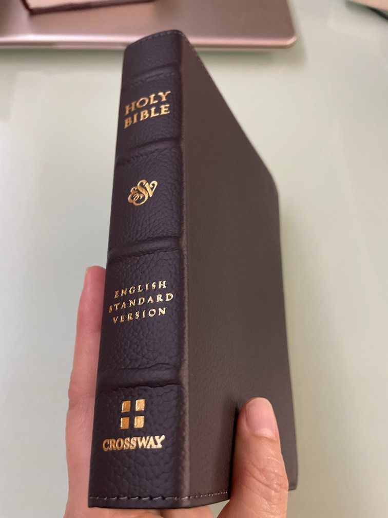 ESV Large Print Compact Bible Buffalo Leather Deep Brown Hobbies esv-large-print-compact-bible-buffalo-leather-deep-brown-hobbies