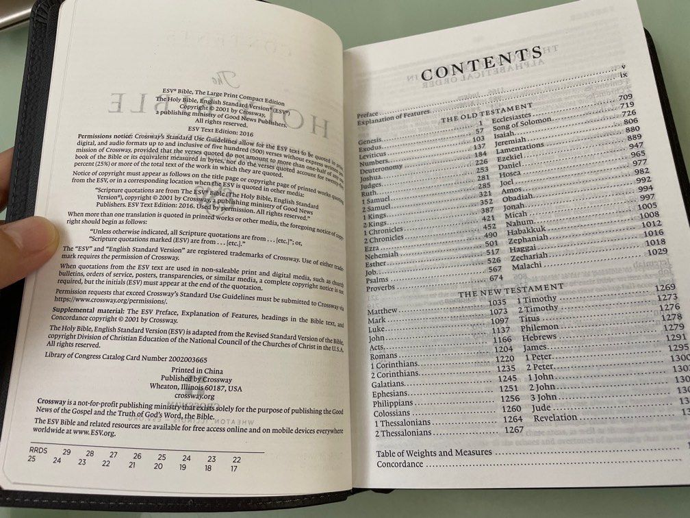 ESV Large Print Compact Bible Buffalo Leather Deep Brown Hobbies esv-large-print-compact-bible-buffalo-leather-deep-brown-hobbies