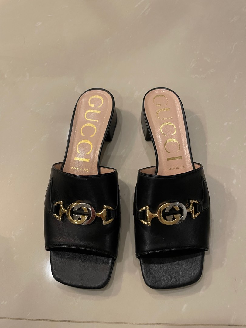 Gucci zumi slides deals