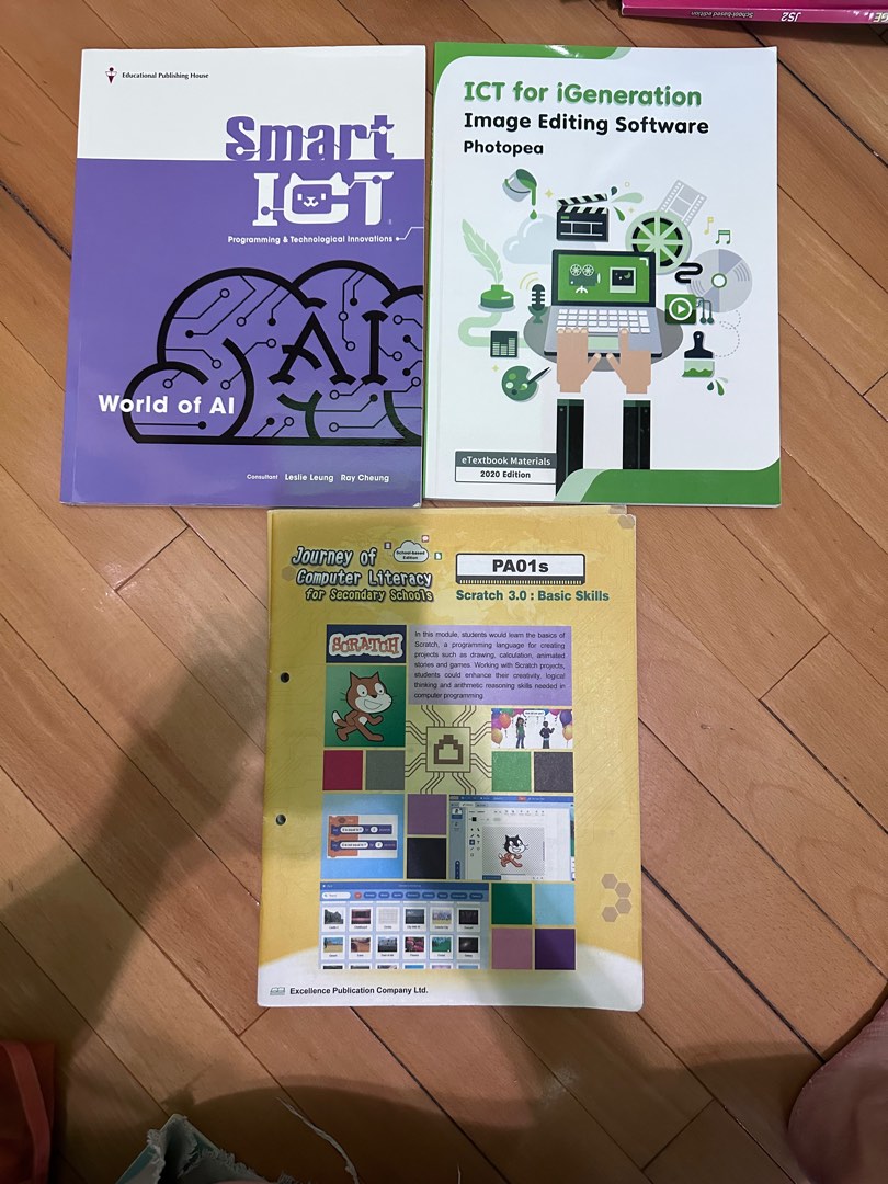 F2 電腦書 photopea Smart Ict, 興趣及遊戲, 書本 & 文具, 教科書 - Carousell