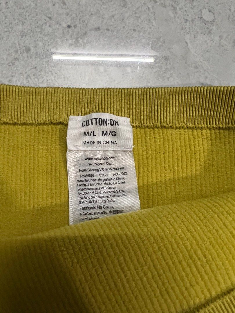 Faded Mustard Tube Top, Women's Fashion, Tops, Sleeveless on Carousell