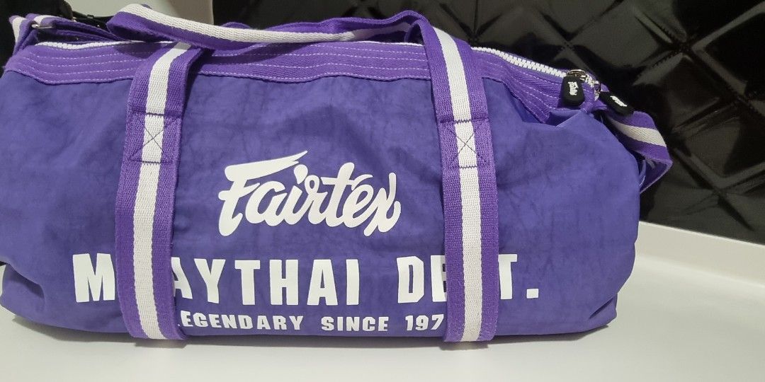Fairtex Barrel Gym Bag Men s Fashion Bags Belt bags Clutches