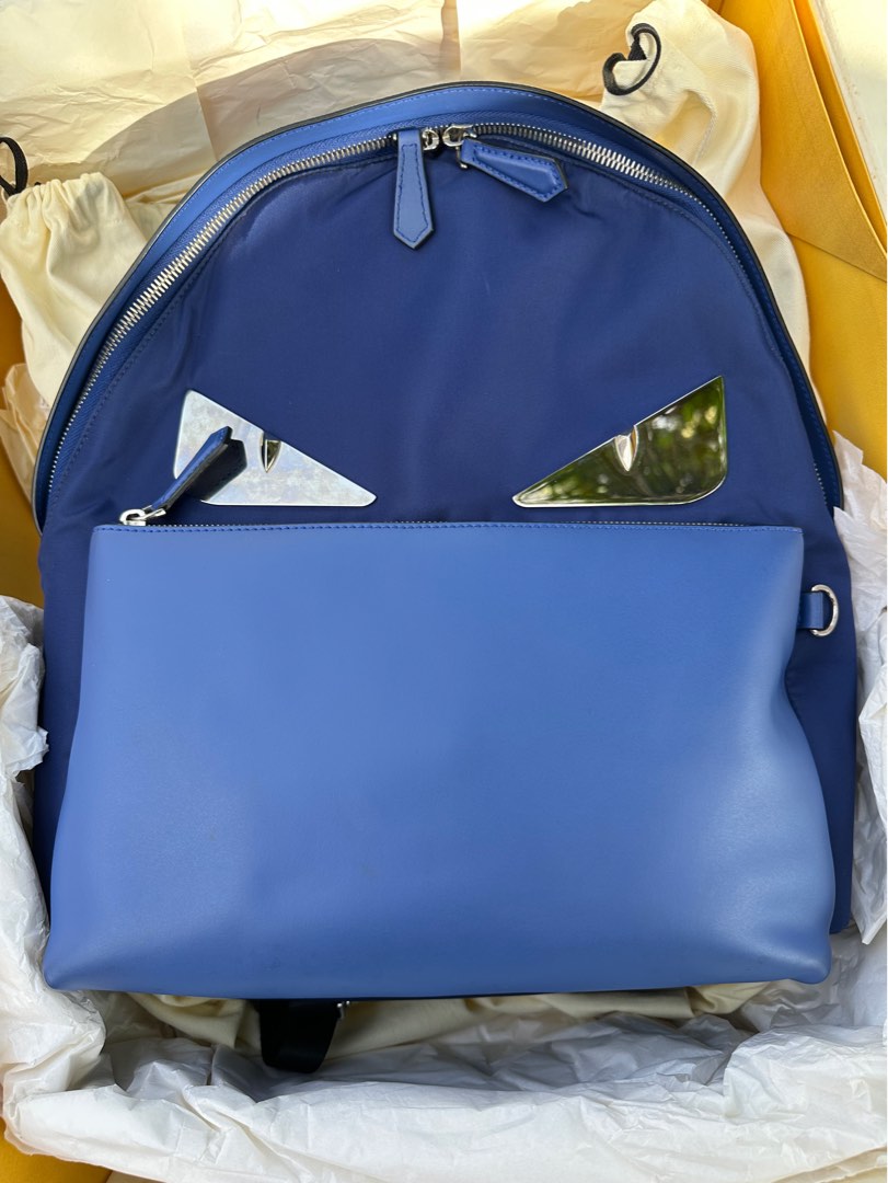 Fendi backpack yellow eyes hot sale