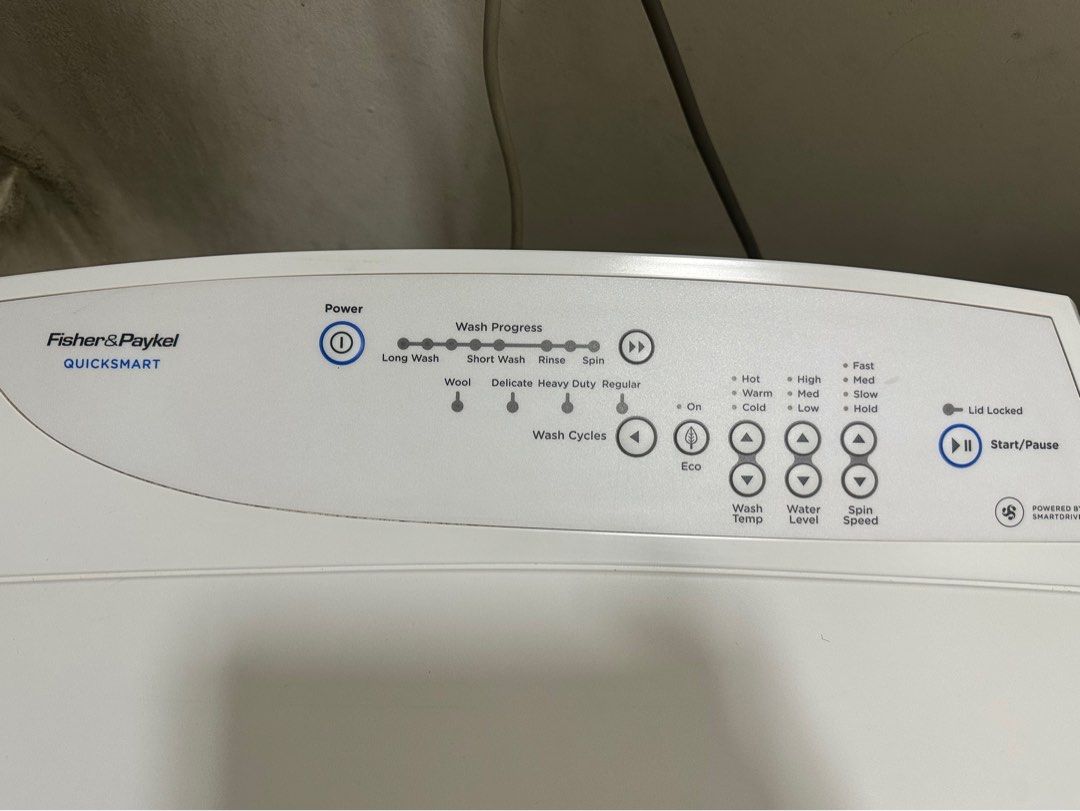 Fisher & Paykel QuickSmart Washing Machine, TV & Home Appliances