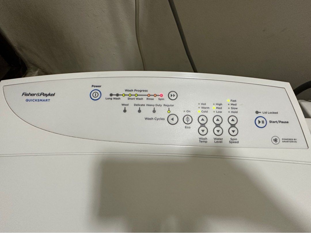 Fisher & Paykel QuickSmart Washing Machine, TV & Home Appliances