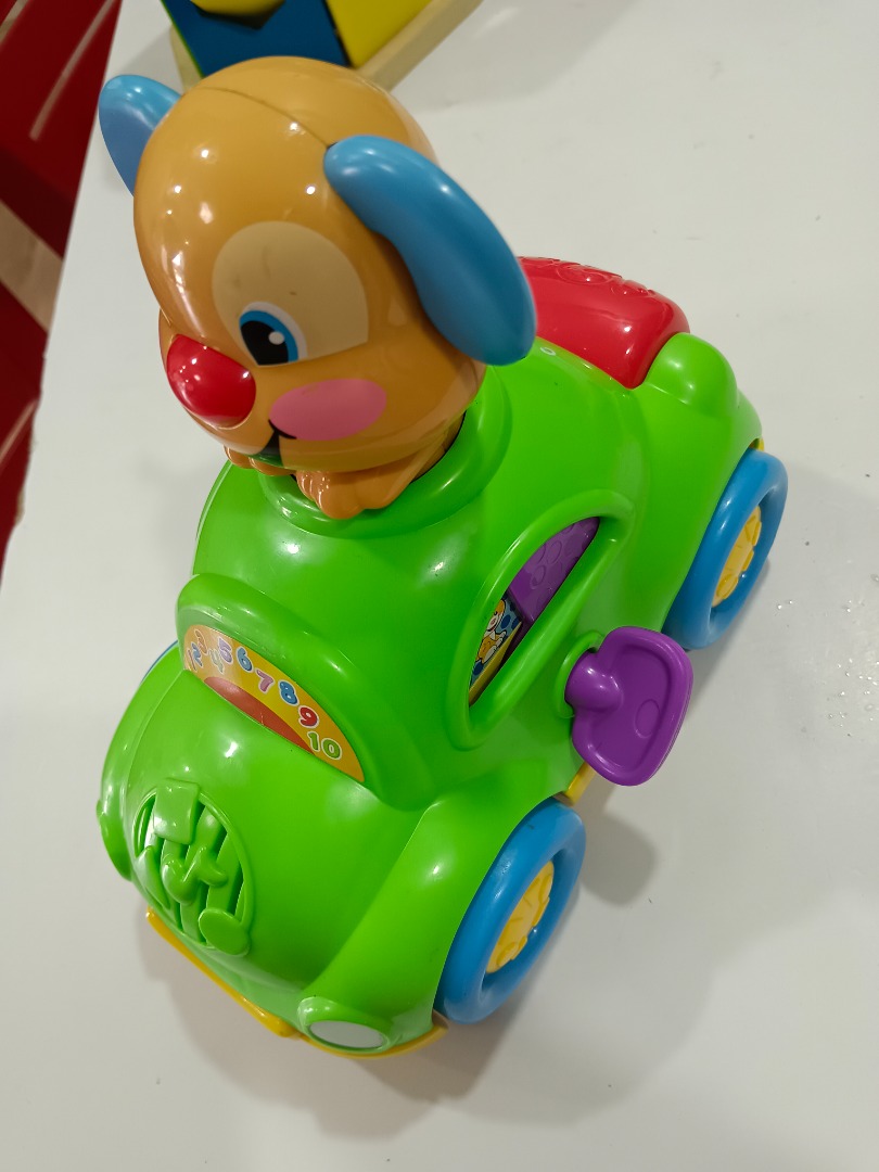 Fisher price busy puppy car Babies Kids Infant Playtime on