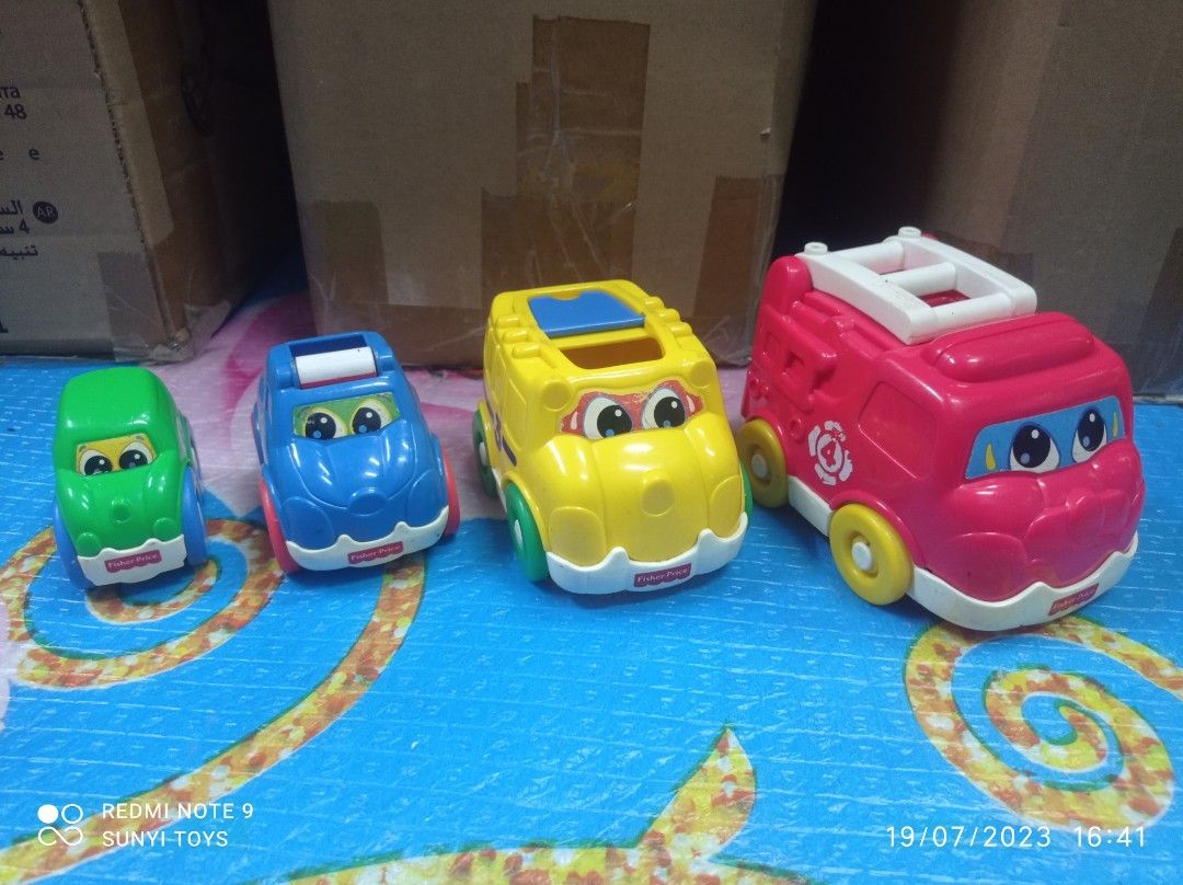 Fisher price stacking cars sales