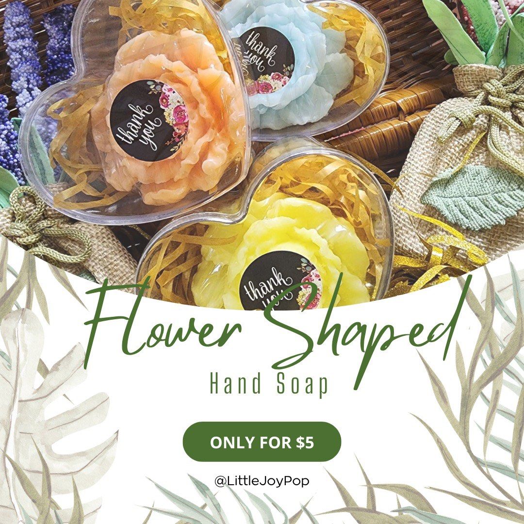 Flower Shape Hand Soap, Beauty & Personal Care, Hands & Nails on Carousell