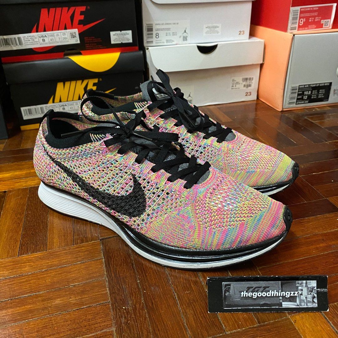 Flyknit racer deals multicolor 2016