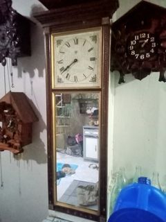 For sale vintage mirror clock