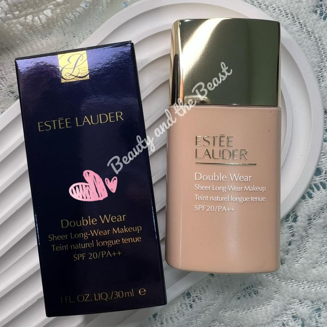 [Free Estee Lauder mini pouch] Estee Lauder Double Wear Sheer Long-Wear ...