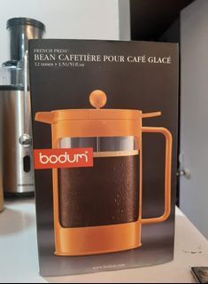 12 cups Bodum Bean Cold Brew Coffee Maker 12 cups capacity.