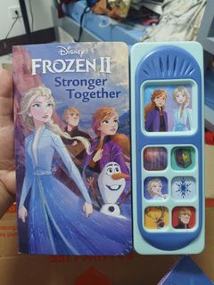 FROZEN II STRONGER TOGETHER SOUND BOOK