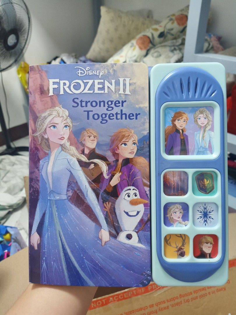FROZEN II STRONGER TOGETHER SOUND BOOK on Carousell