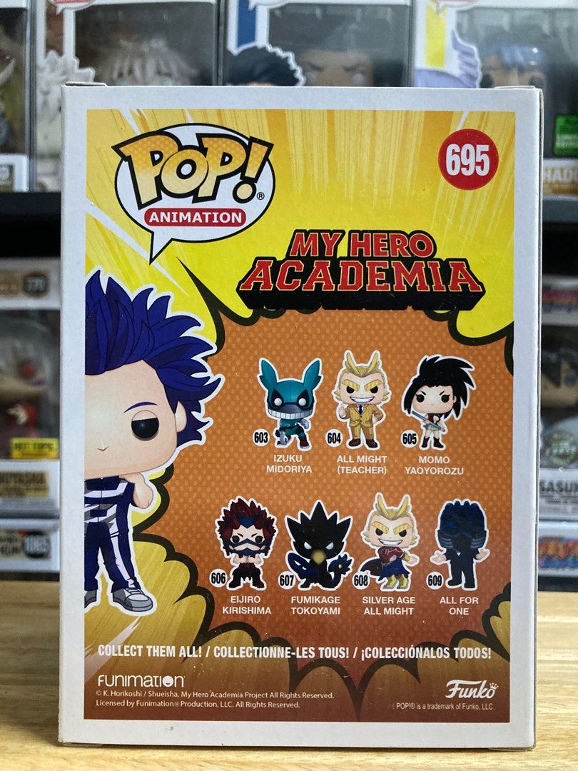 GameStop Exclusive My Hero Academia Hitoshi Shinso Funko Pop