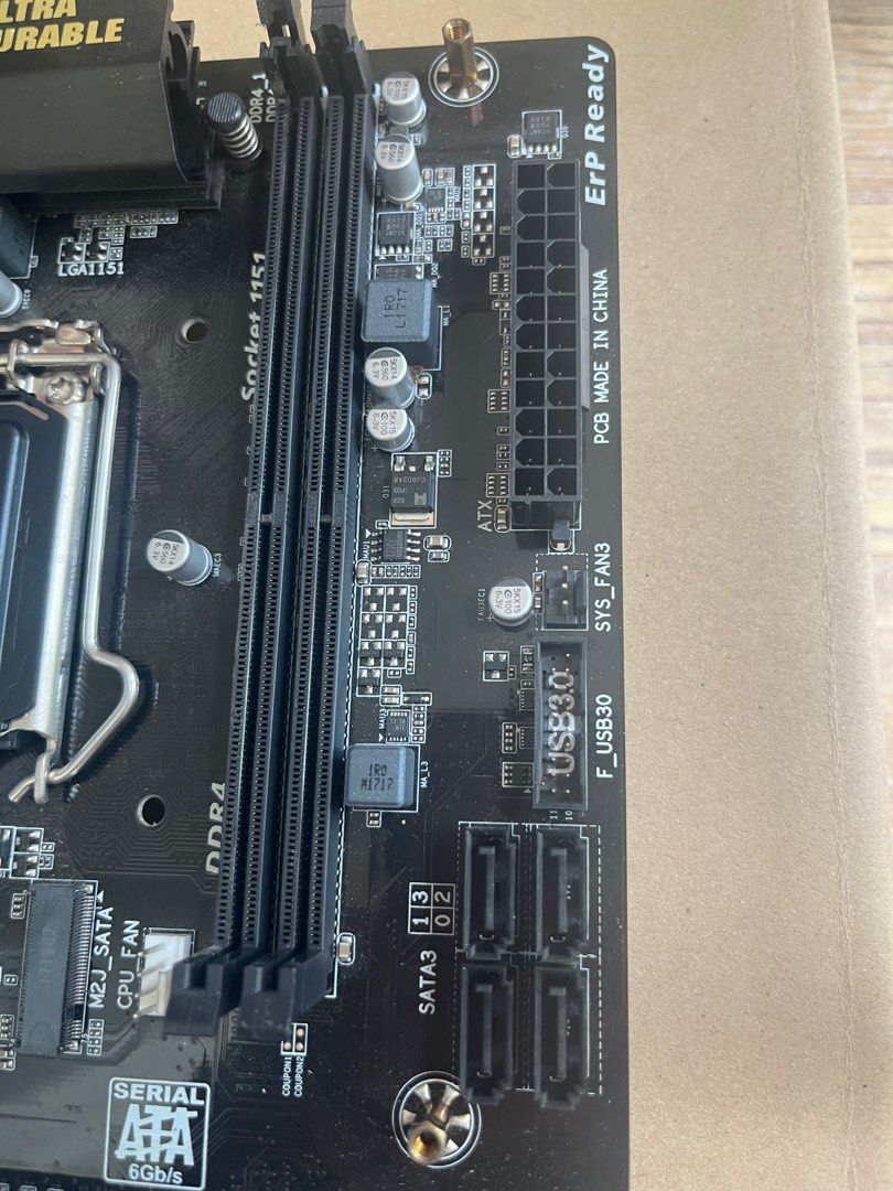 Gigabyte Motherboard (GA-H110-D3A), Computers & Tech, Parts ...