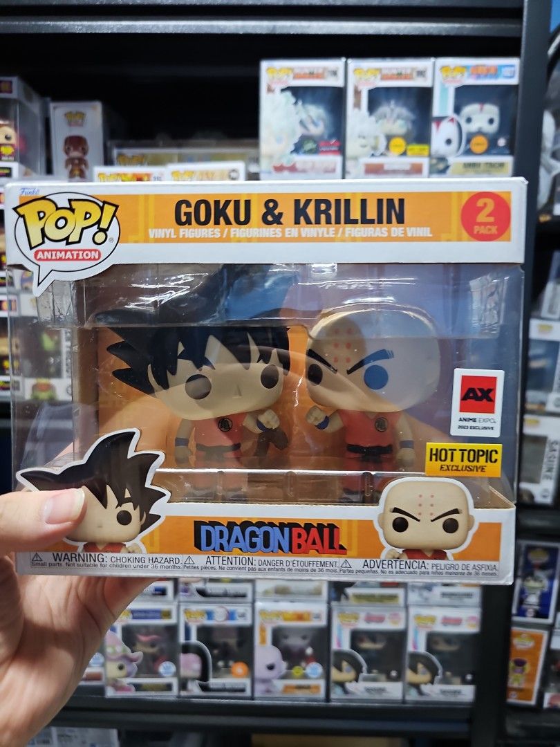 Anime Expo Exclusive: Dragon Ball Goku & Krillin Funko Pop!