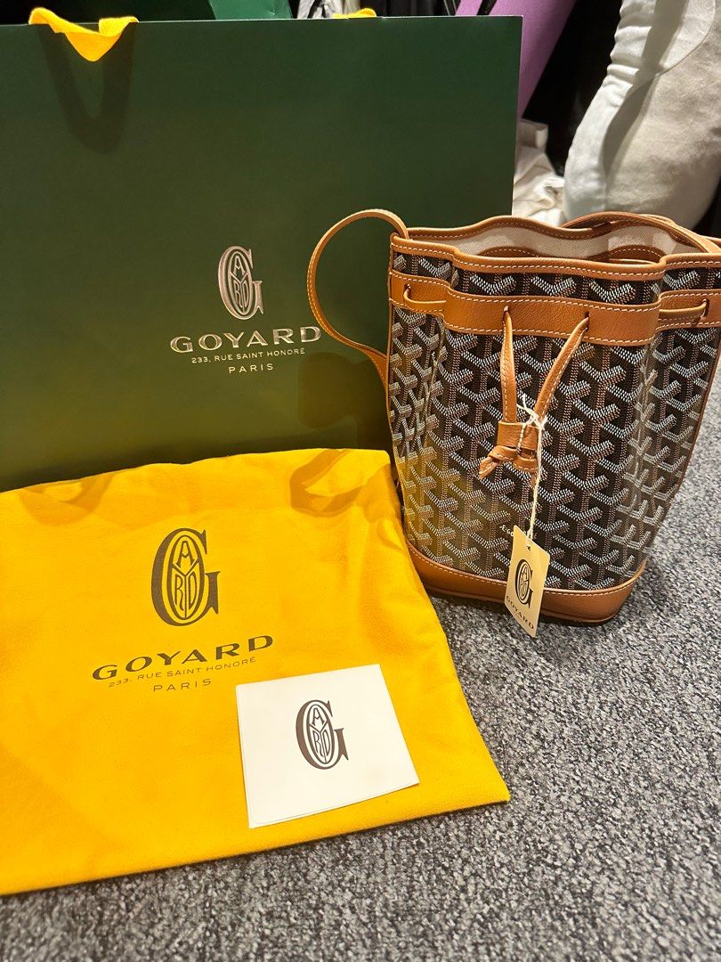 GOYARD Petit Flot Bucket Bag (Negotiable for serious buyer only), Women's  Fashion, Bags & Wallets, Cross-body Bags on Carousell