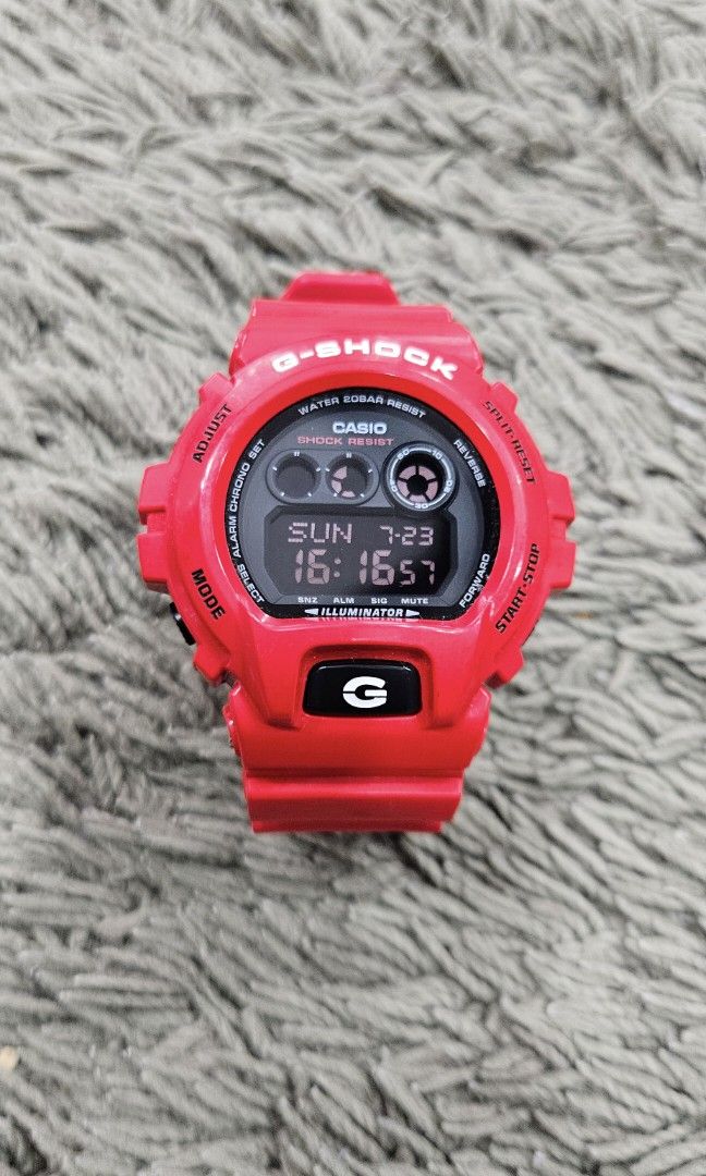 【美品】G-SHOCK GD-X6900RD-4JF RED レッド 希少カラー G-SHOCK GD-X6900RD-4JF RED レッド