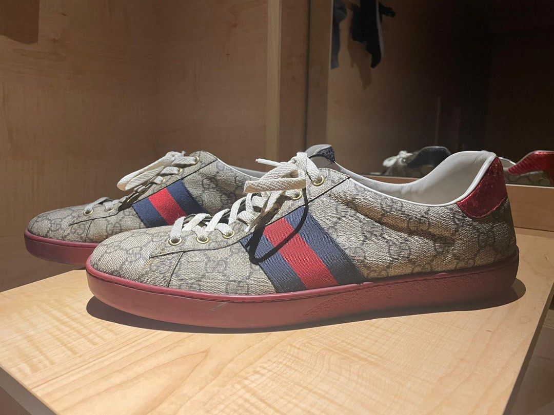 Kasut Gucci Sneakers Original Men, Men's Fashion, Footwear, Sneakers on  Carousell