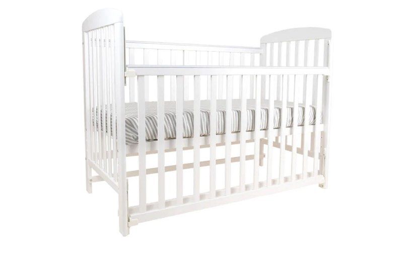 Happy cot 5in1 convertible baby cot drop side mechanism, Babies