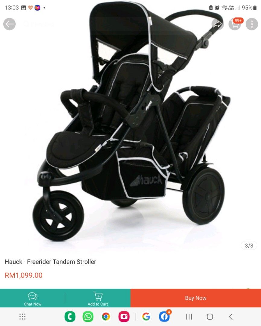 Hauck new arrivals duo stroller