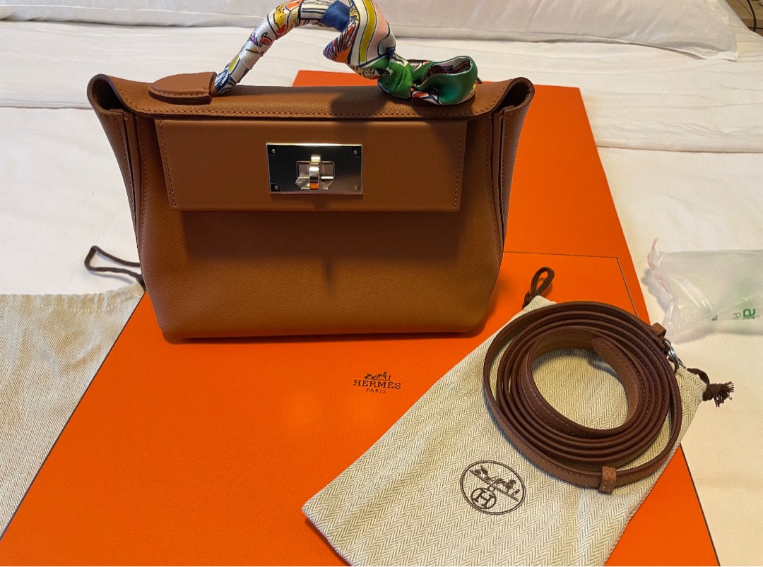 Hermes 24/24 21 Mini #U, Luxury, Bags & Wallets on Carousell