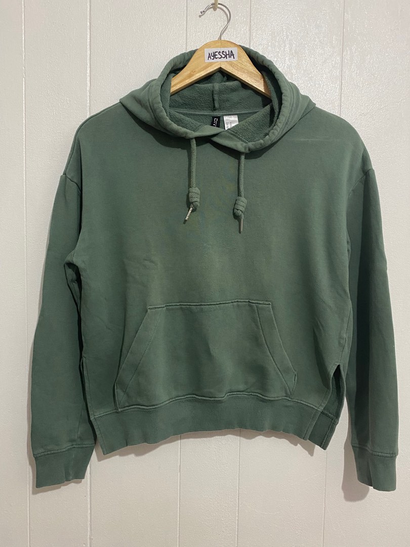 H&M DIVIDED HOODIE on Carousell