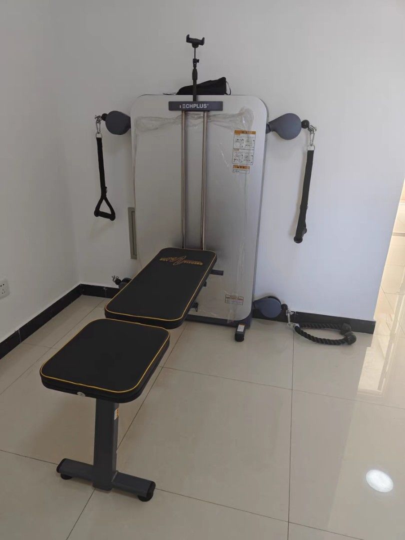 Home Gym Smith Pulley Weights Lifting Exercise Machine