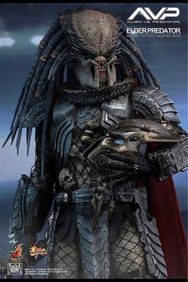 Hiya Toys Alien Vs. Predator Young Blood Predator Figure - View #2