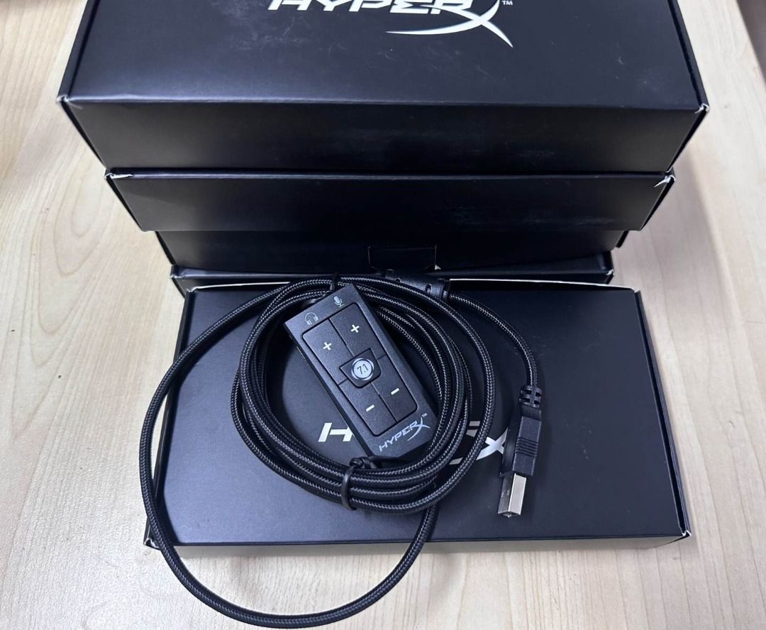 HyperX Cloud II USB Sound Card 7.1 Surround Sound, Audio, Soundbars