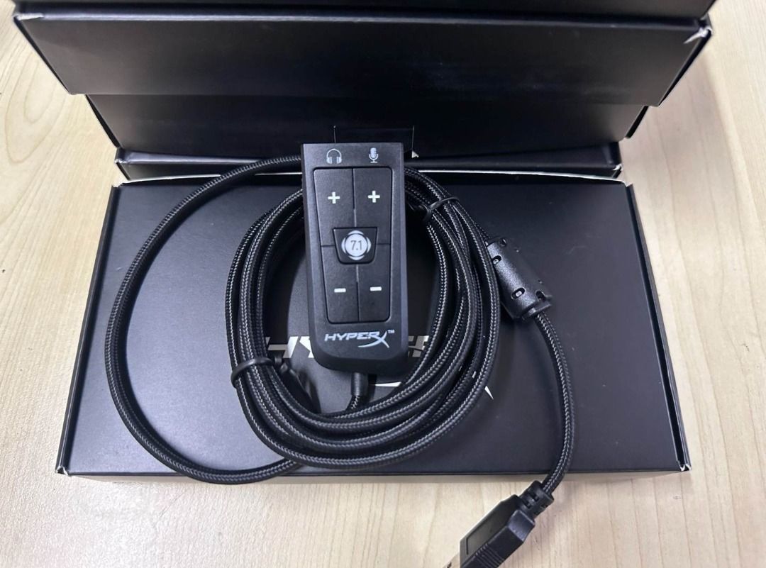 HyperX Cloud II USB Sound Card 7.1 Surround Sound, Audio, Soundbars