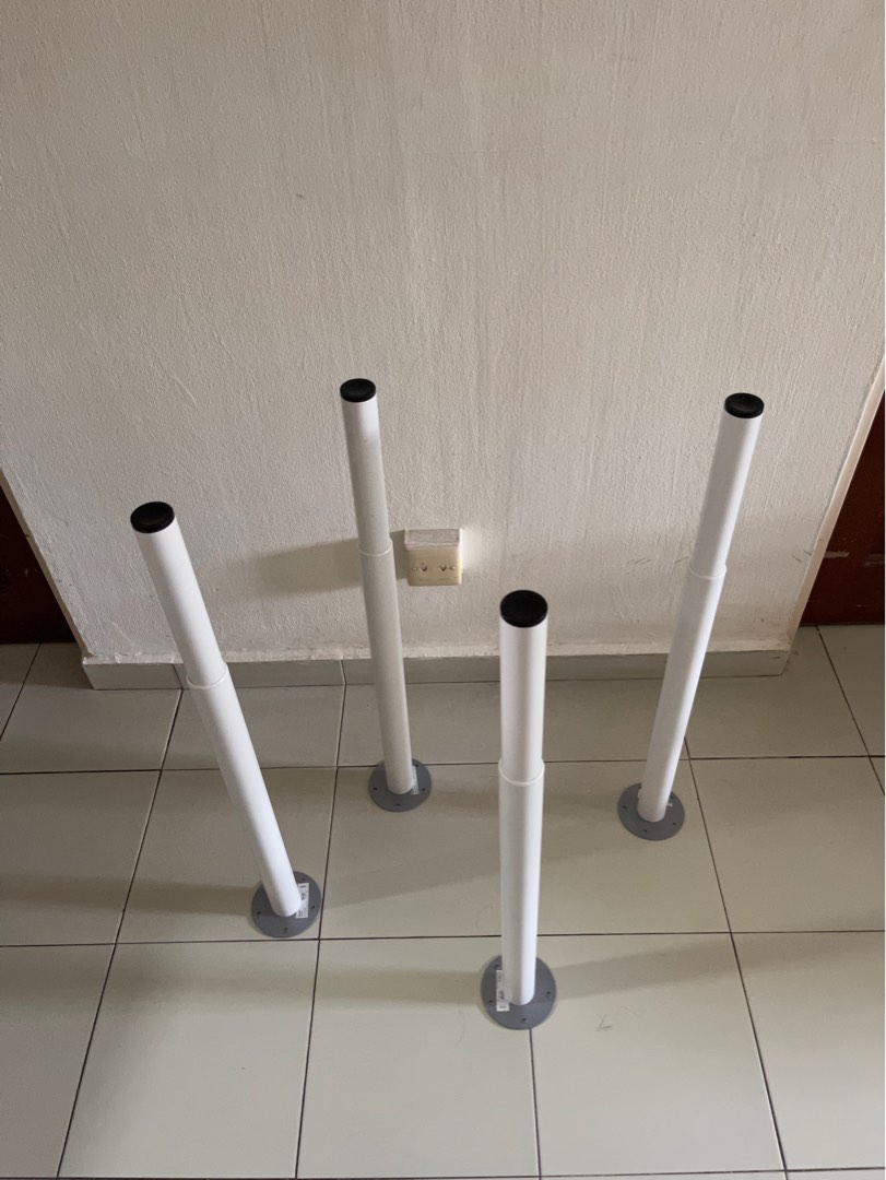 [Reserved] IKEA Adjustable Table Legs, Furniture & Home Living