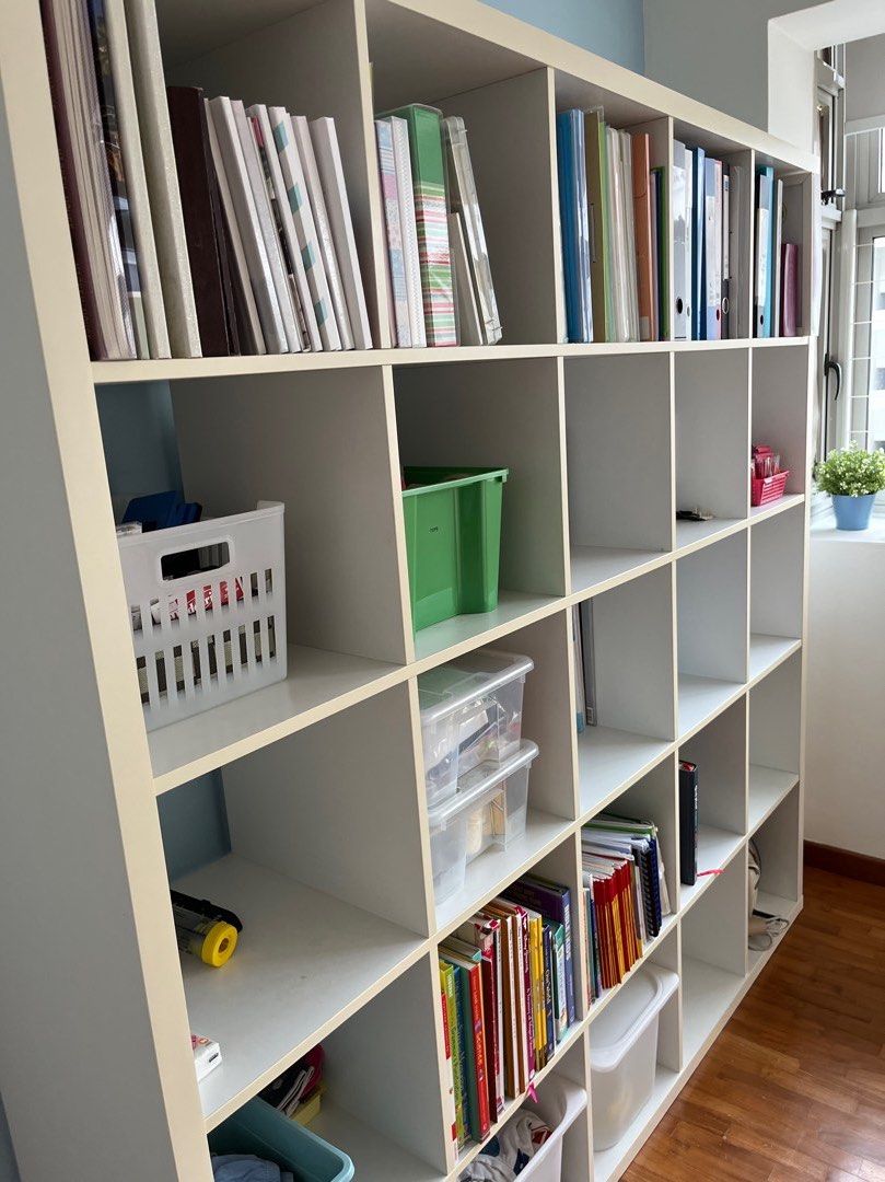 IKEA Kallax bookshelf 5x5, Furniture & Home Living, Furniture, Shelves