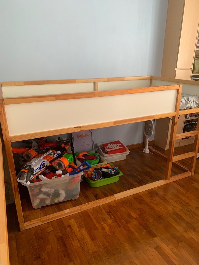 IKEA Kura bunk bed, Furniture & Home Living, Furniture, Bed Frames