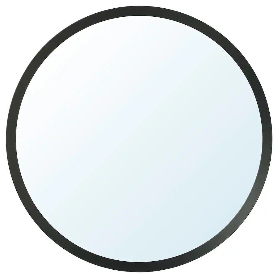 IKEA Large Round Mirror 80cm by Ola Designer, Furniture & Home