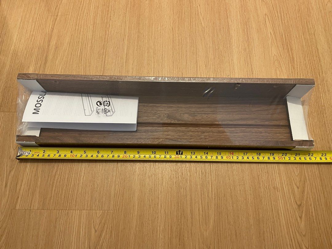IKEA Shelf Mosslanda (Walnut Colour) x3, Furniture & Home Living