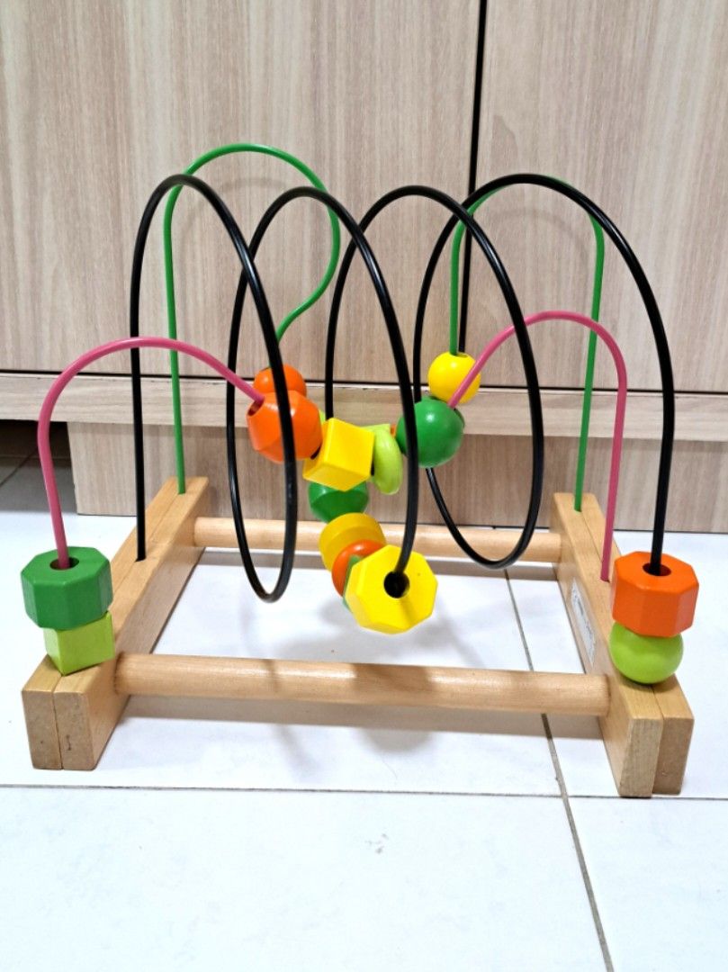 Ikea wooden deals bead toy