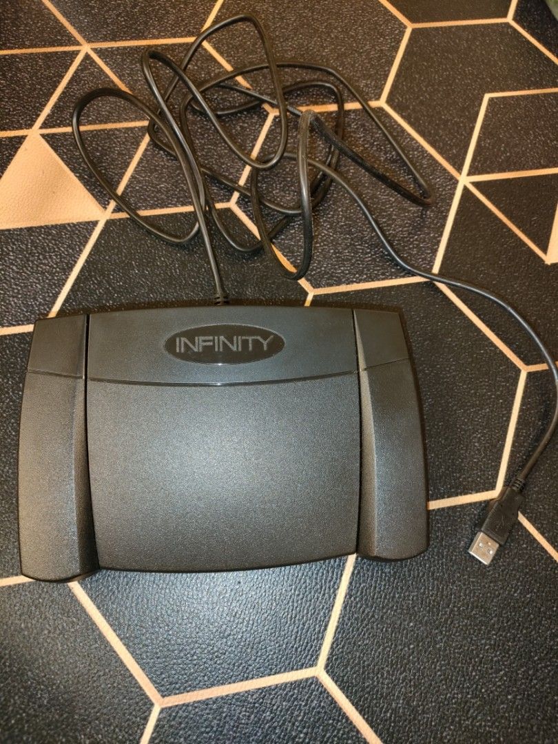 INUSB2 Infinity USB Foot Pedal Version 14 for Computer Transcription, Computers & Tech, Parts