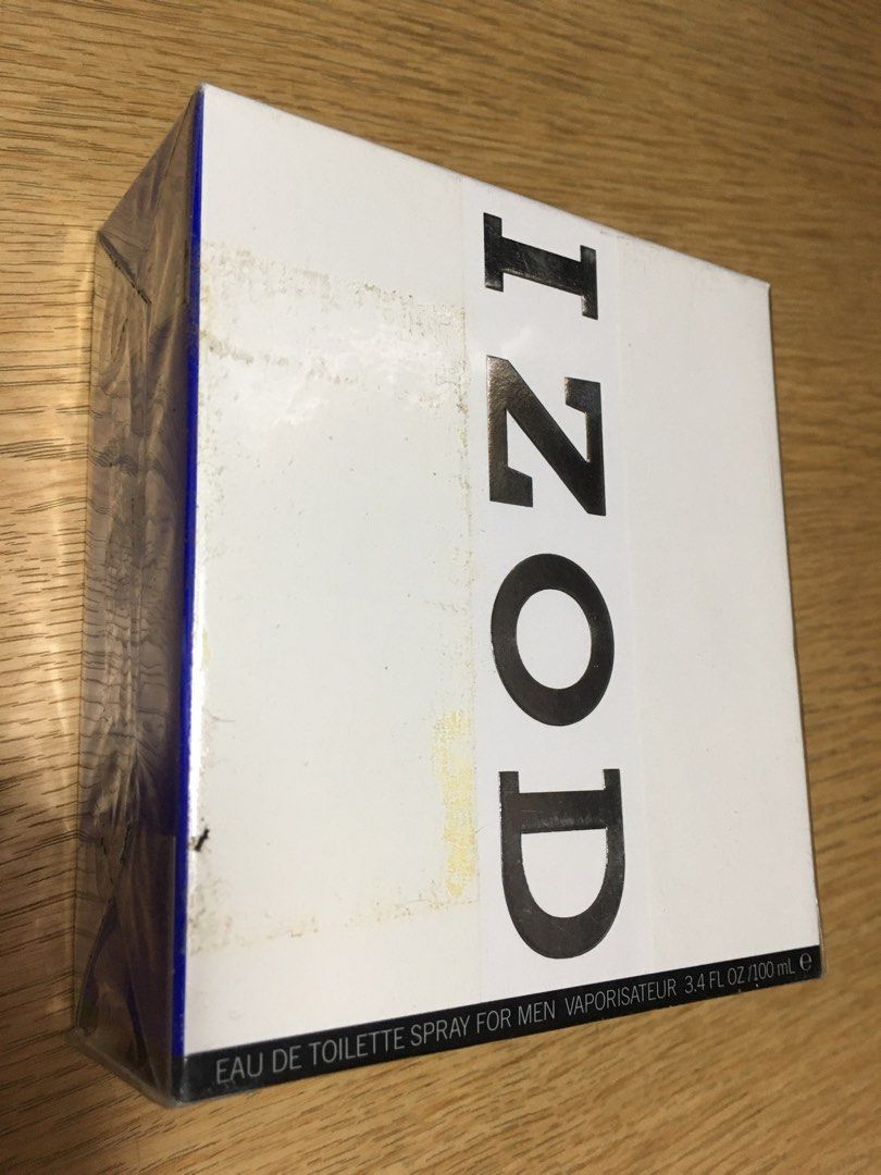 Izod EDT For Men (Category: Fragrance & Deodorants) located in Pasig City. Submitted by koolspud (Listing ID 1244668362, Image 2). Description: Sealed but plastic with markings. 100 mL.