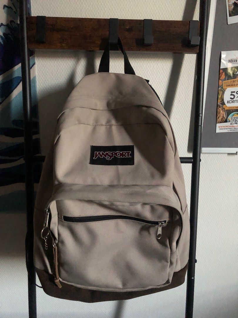 Jansport leather on sale bottom