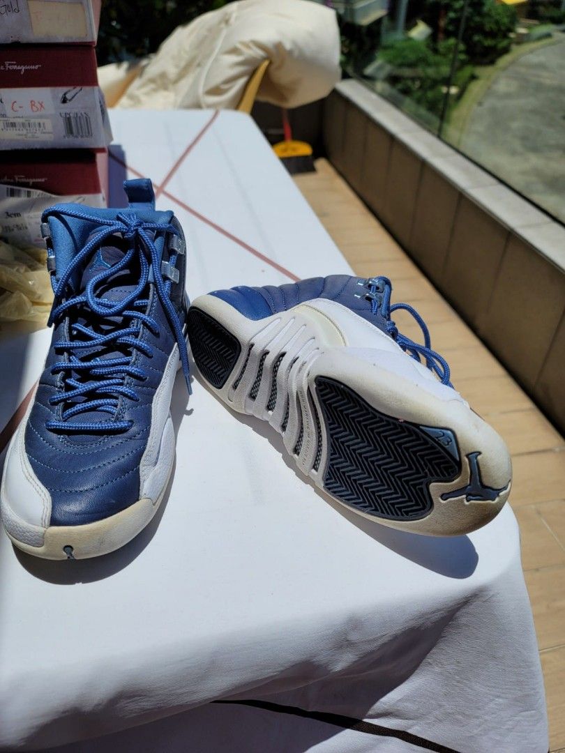 Jordan blue basketball shoes, 女裝, 鞋, 波鞋 Carousell