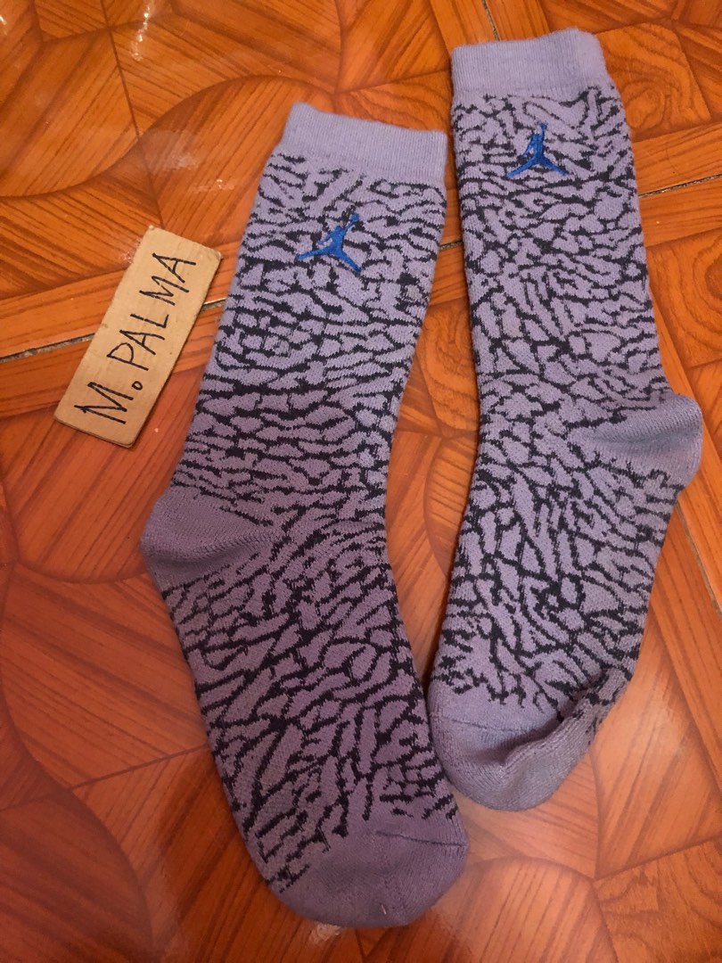 jordan elephant print socks