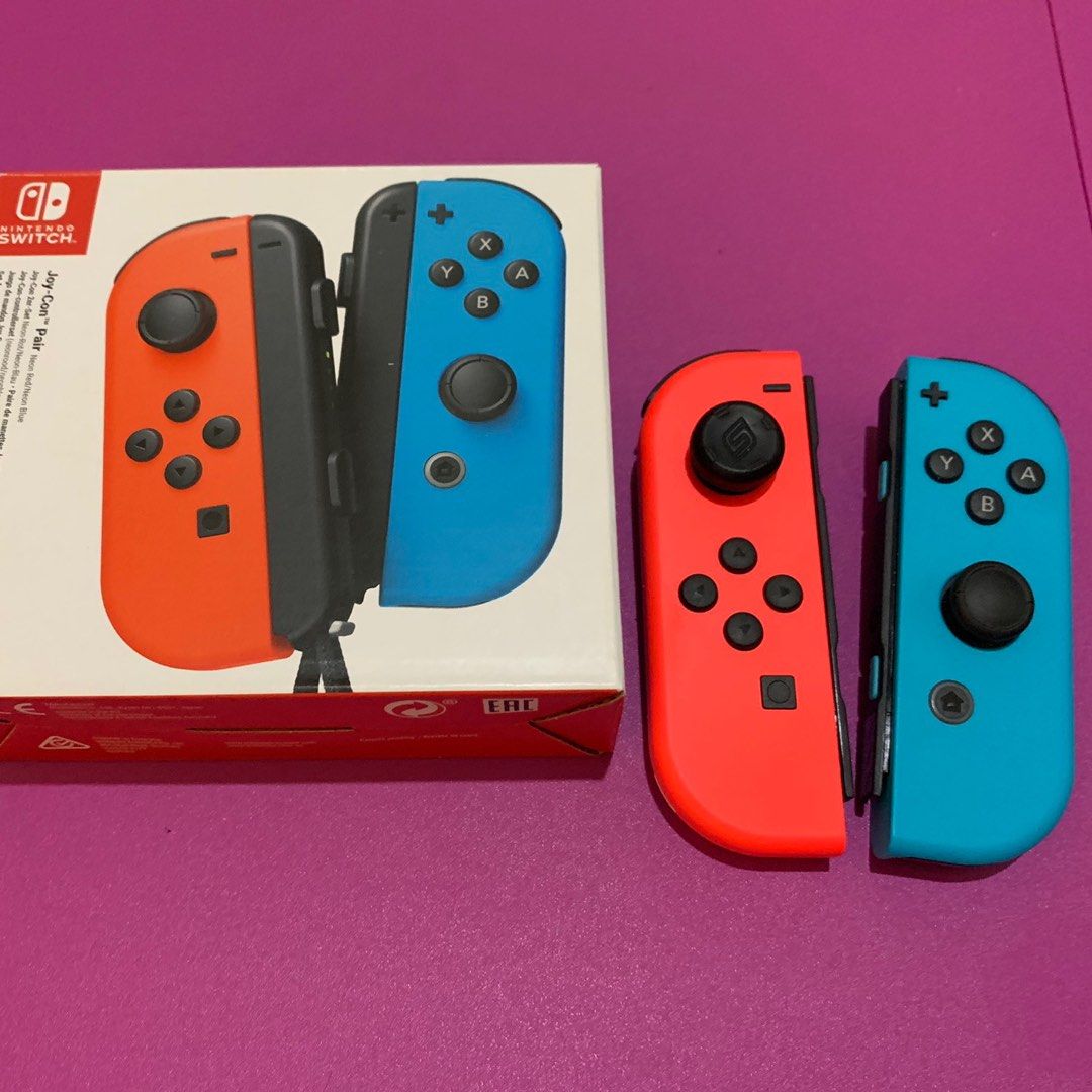 Joy Con Pair Nintendo Switch Red Blue Second Murah on Carousell
