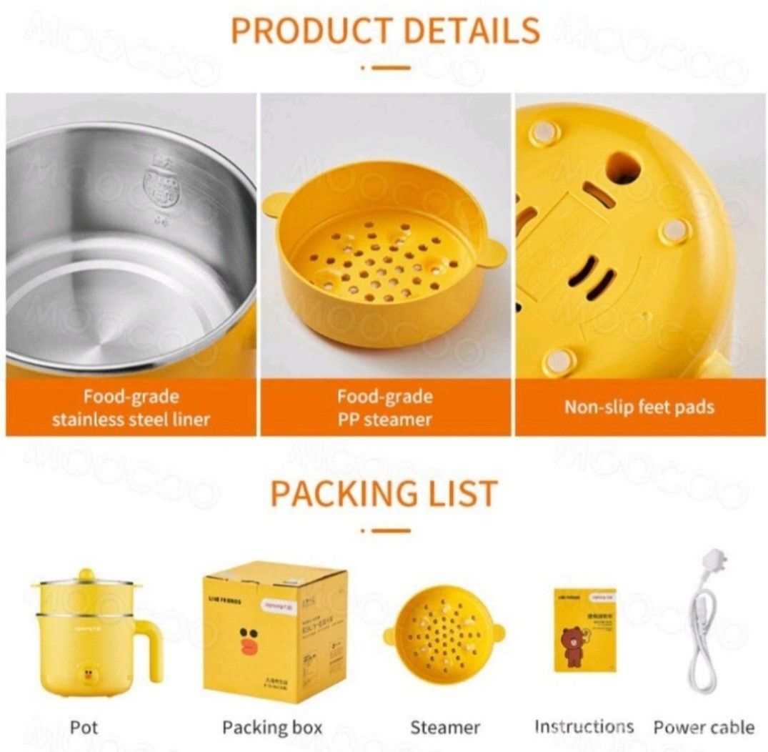 Joyoung electric hot pot K12D603E Sally, Furniture & Home Living