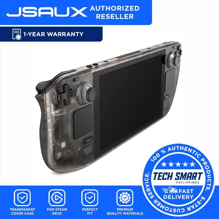 JSAUX Transparent Cover Series For Steam Deck (Category: Cases & Covers) located in Las Pinas. Submitted by techsmartph (Listing ID 1244746654, Image 3). Description: * Notes: Due to the complexity of the dismantling procedure and the possibility of damaging your machine, we recommend that users with no experience in dismantling machines consider this carefully before doing so. * [Clear View of Internal Components] Get a clear view of your Steam 