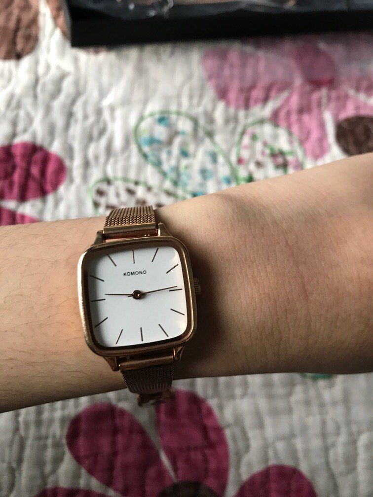 Komono Kate Rose Gold Royal watch Women s Fashion Watches Accessories Watches on Carousell