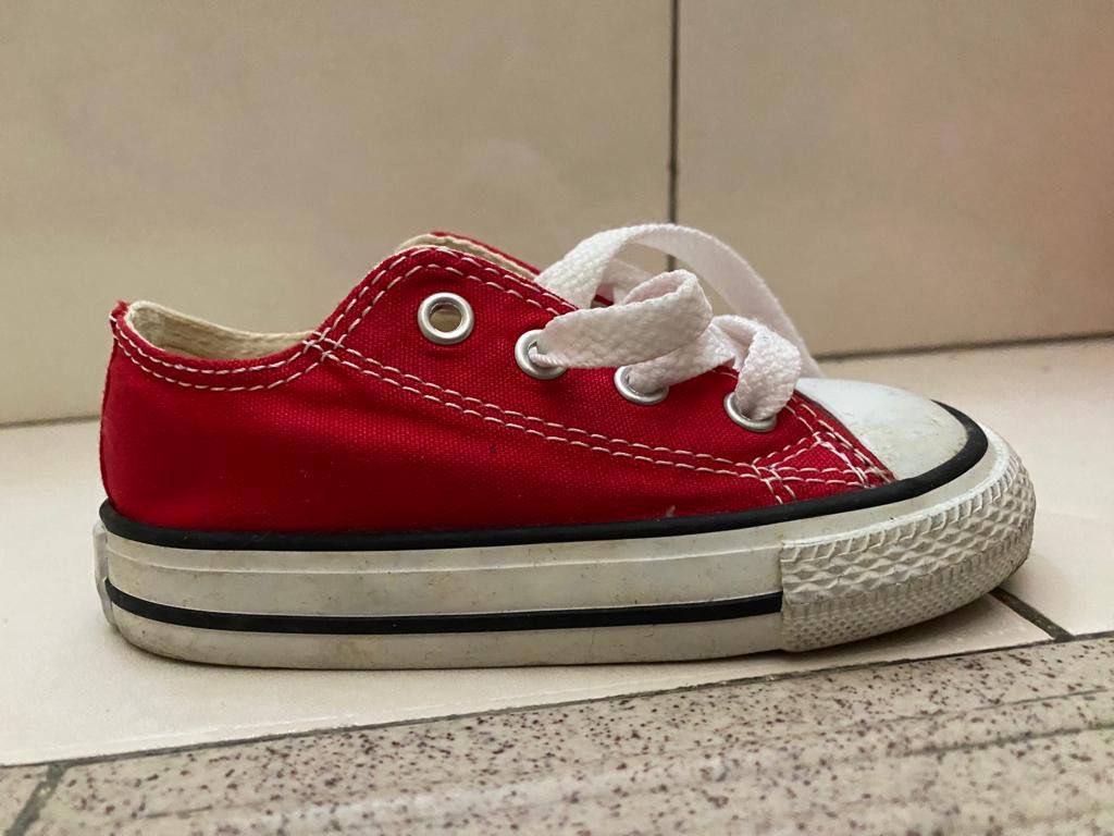 Baby red chucks new arrivals