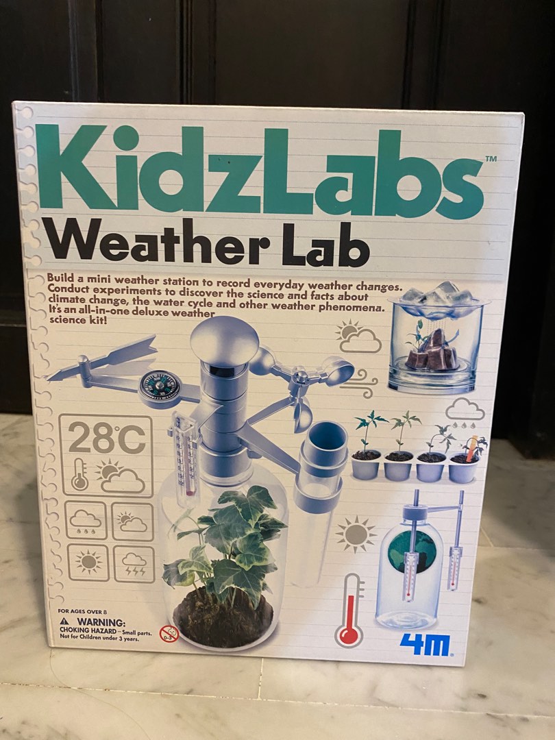 KidzLabs Weather Lab same as 4M Green Science Weather Station